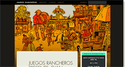 Desktop Screenshot of juegosrancheros.com