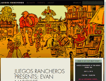 Tablet Screenshot of juegosrancheros.com